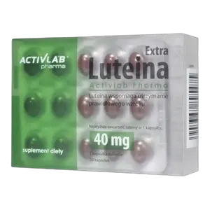Activlab LUTEINA EXTRA 40 mg 30 kaps ZEAKSANTYNA DOBRY WZROK OCHRONA OCZU