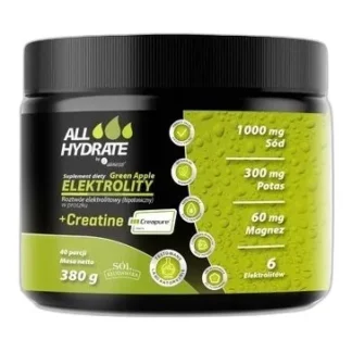 Aliness ELEKTROLITY + KREATYNA - 40 porcji NAWODNIENIE Mięśnie Regeneracja