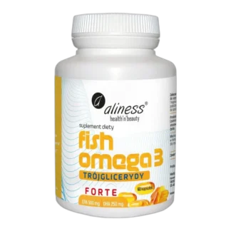 ALINESS FISH OMEGA 3 FORTE EPA DHA 500/250 mg SERCE MÓZG WZROK ODPORNOŚĆ