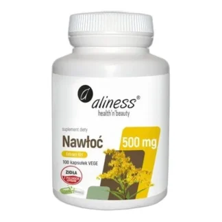 Aliness NAWŁOĆ Ekstrakt 10:1 500mg 100 kap WSPARCIE NEREK Układ moczowy DNA