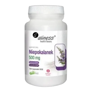 Aliness NIEPOKALANEK 500 mg dla KOBIET MENOPAUZA cykl MIESIĄCZKOWY Nastój
