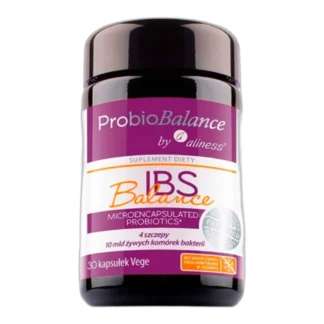 ALINESS ProbioBALANCE IBS PROBIOTYK 10 mld bakterii 4 szczepy ZDROWE JELITA