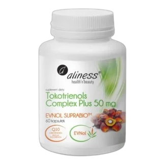 Aliness WITAMINA E TOKOTRIENOLE I TOKOFEROLE Evnol Wzrok Odporność Skóra