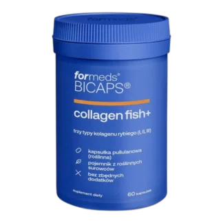 ForMeds BICAPS COLLAGEN FISH+ Kolagen rybi KOŚCI CHRZĄSTKI STAWY 60 kaps.