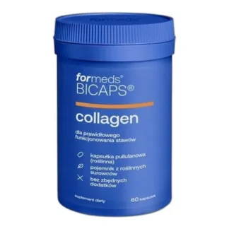 Formeds Bicaps Collagen KOLAGEN Prolina WITAMINA C 60 kap KOŚCI STAWY skóra