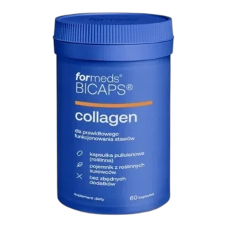 Formeds Bicaps KOLAGEN witamina c PROLINA 60 kaps. ZDROWE STAWY CHRZĄSTKI