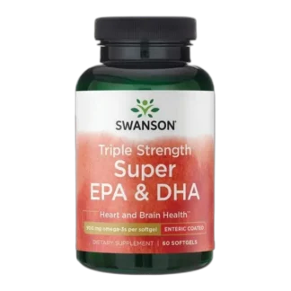Triple Strength Super EPA DHA OMEGA 3 Odporność SERCE MÓZG Wzrok